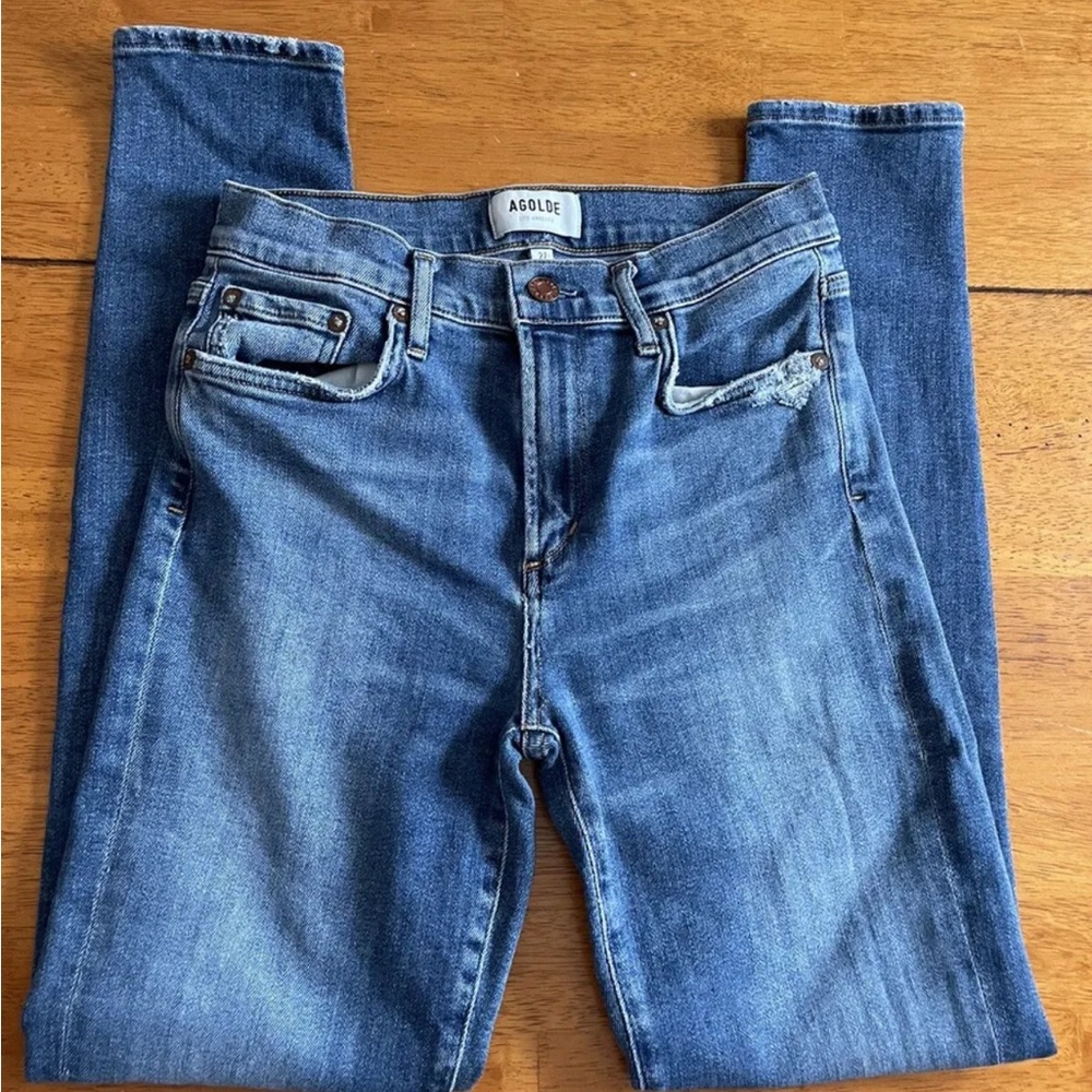 AGOLDE Sophie High Rise Skinny Jeans size 27
